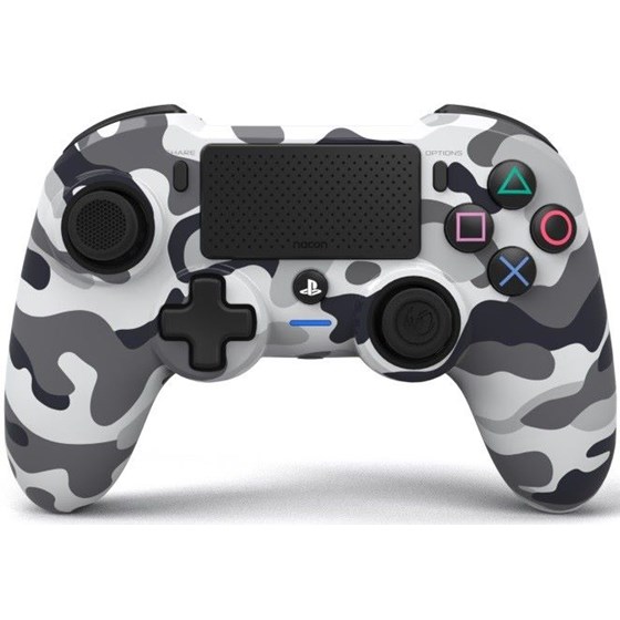 Gamepad Nacon Asymmetric Gray Camo, Wireless, PS4,3665962010107