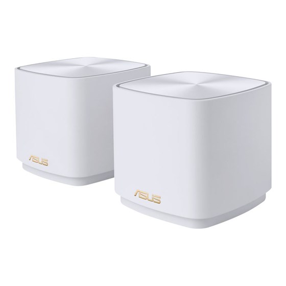 Asus ZenWiFi XD5, 2-Pack, AX3000 Whole-Home Dual-band Mesh WiFi 6 Router 802.11 a/b/g/n/ac/ax, 90IG0750-MO3B40