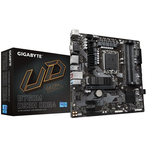 Matična Ploča Gigabyte B760M DS3H DDR4 , Socket 1700 P/N: B760M DS3H DDR4