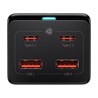 Univerzalni punjač Baseus Gan3 pro wall charger PowerStrip 100W, 2x USB A + 2x USB C + USB C kabel, CCGP000101