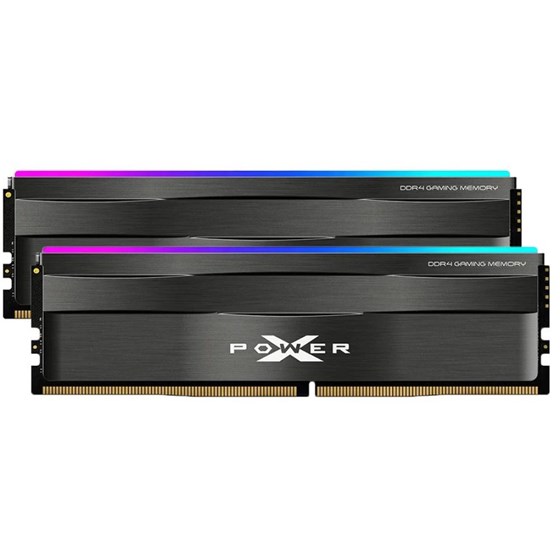 Memorija za PC SILICON POWER DDR4 16GB (2×8GB) 3200MHz Zenith RGB CL16 DIMM 1.35V black 
