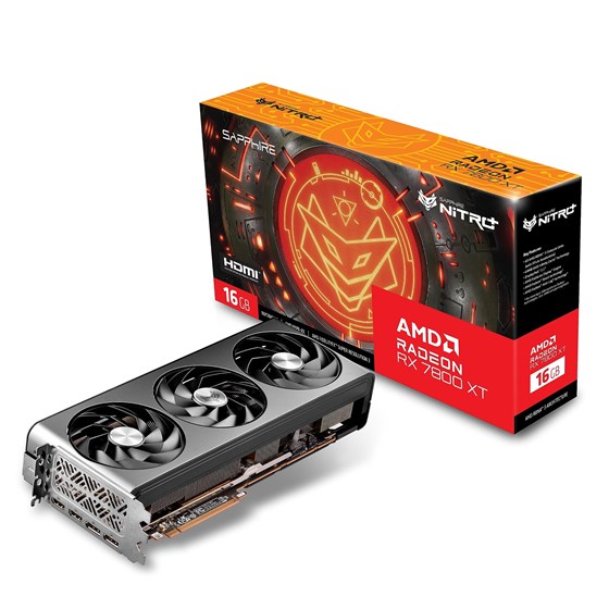 Grafička kartica Sapphire Radeon RX 7800 XT Nitro+ 16GB GDDR6 2x HDMI 2x DP P/N: 11330-01-20G