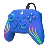 PDP XBOX WIRED CONTROLLER AFTERGLOW WAVE BLUE