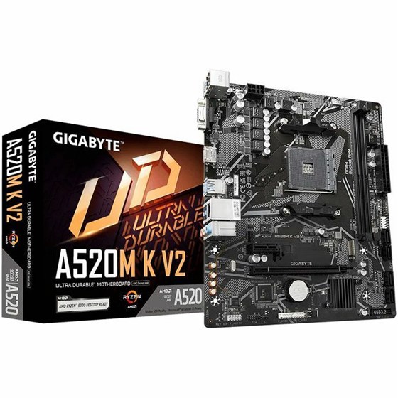 Matična Ploča Gigabyte A520M K V2, Socket AM4, A520M K V2