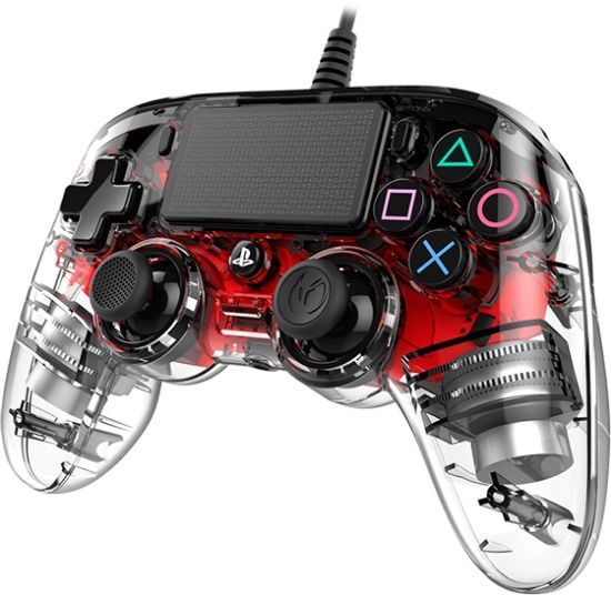Gamepad Nacon PS4 Crveno-prozirni P/N: 3499550360837