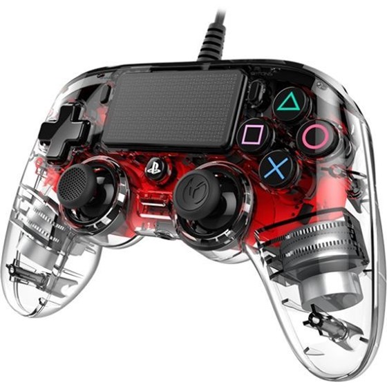 Gamepad Nacon PS4 Crveno-prozirni P/N: 3499550360837