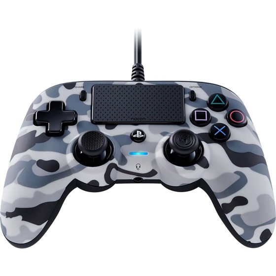 Gamepad Nacon Compact, Gray Camo, 3499550383461