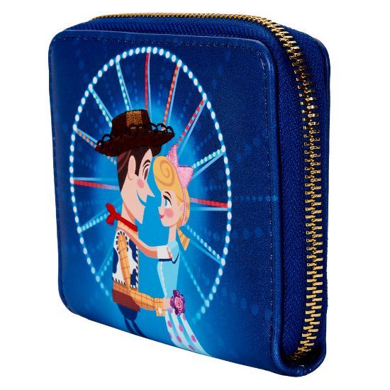 LOUNGEFLY PIXAR MOMENT TOY STORY WOODY BO PEEP WALLET
