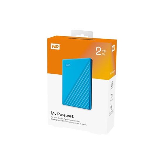 HDD Eksterni 2TB Western Digital My Passport Blue P/N: WDBYVG0020BBL-WESN