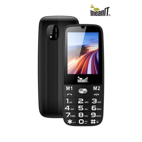 MEANIT SENIOR 15 MOBILNI TELEFON-CRNI