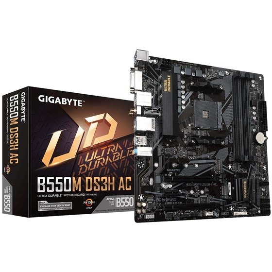 Matična Ploča Gigabyte B550M DS3H, Socket AM4, B550M DS3H