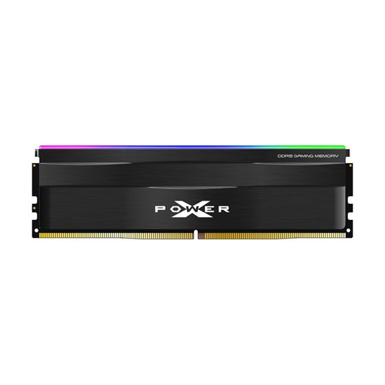 Memorija za PC, 16GB (1x 16GB) DDR5 5600 MT/s, Silicon Power XPOWER Zenith, RGB, CL40, Black, SP016GXLWU560FSF