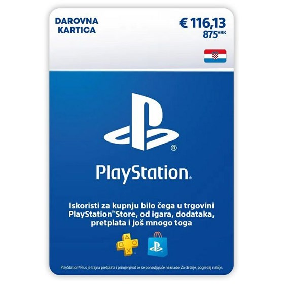 Sony PlayStation e-bon 116,13 EUR