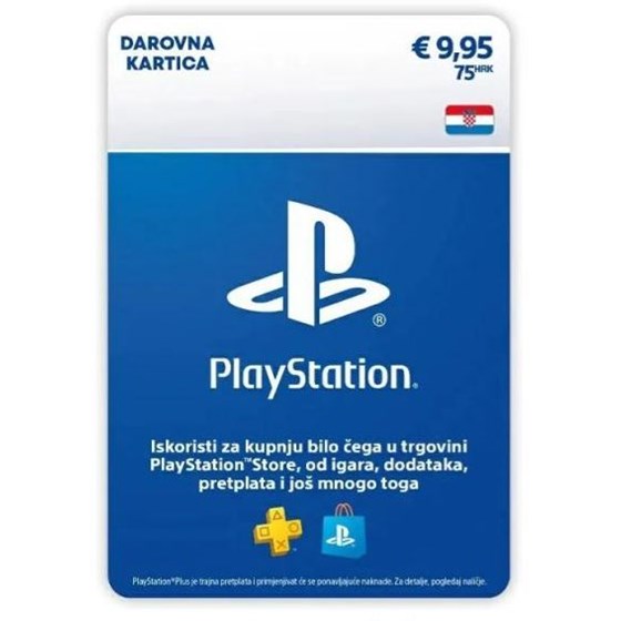 Sony PlayStation e-bon 9,95 EUR