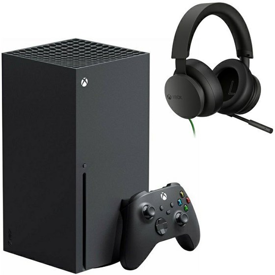 Microsoft Xbox Series X 4K 1TB Black + Xbox Stereo Headset, 8898491234880