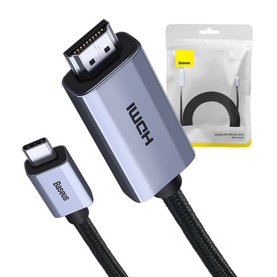 Kabel USB C na HDMI 4K UHD 3m, Baseus WKGQ010201