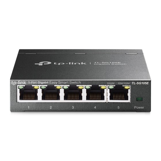 TP-Link TL-SG105E, 5-Port Gigabit Easy Smart Switch 