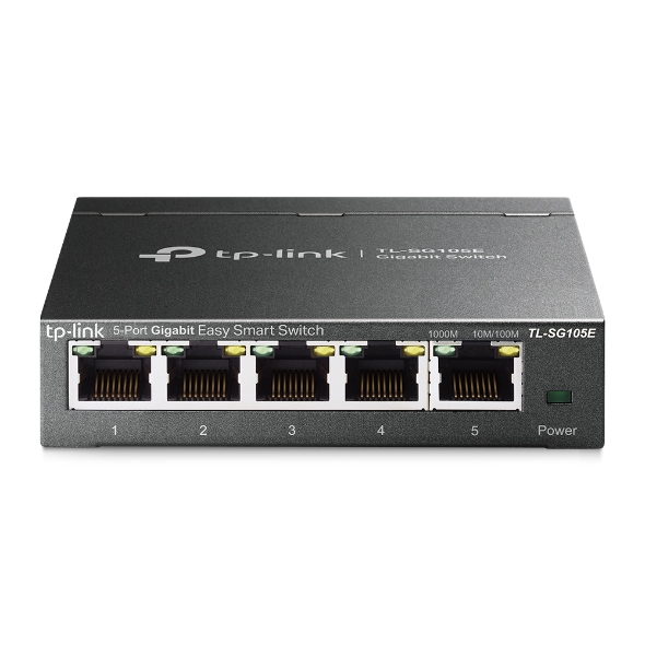 TP-Link TL-SG105E, 5-Port Gigabit Easy Smart Switch