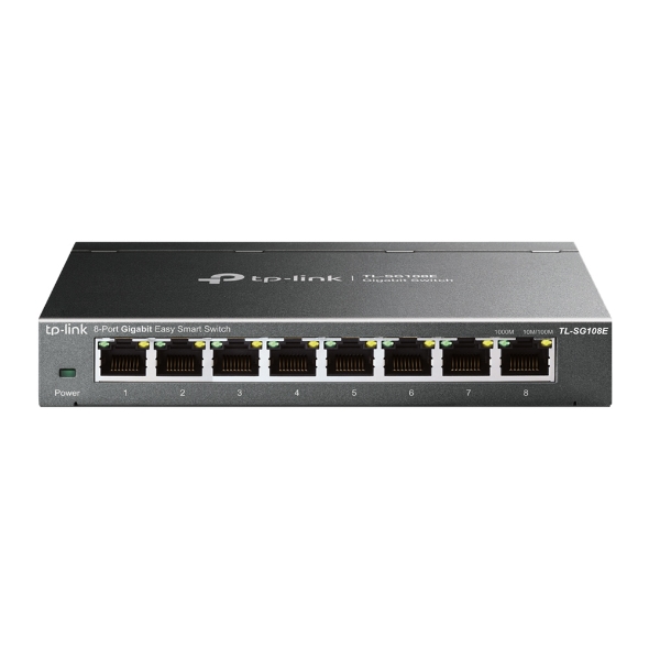 TP-Link TL-SG108E, 8-Port Gigabit Easy Smart Switch