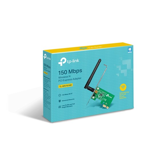 TP-Link TL-WN781ND, 150Mbps Wireless N PCIe Adapter, Mrežna kartica