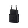 Punjač Samsung T2510 25W, USB-C, Crni, odvojivi kabel, EP-T2510XBEGEU