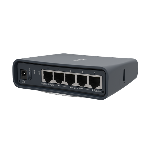Mikrotik hAP ac lite tower Access Point, 2.4GHz/5GHz, 5×G-LAN, USB support 4G/LTE modem, RouterOS L4 (RB952Ui-5ac2nD-TC)