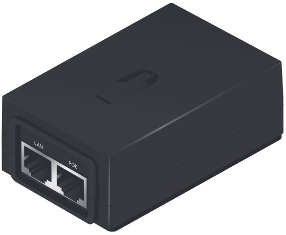 Ubiquiti Gigabit PoE injector 48-24W-G, 48V/0.5A, 24W (POE-48-24W-G)