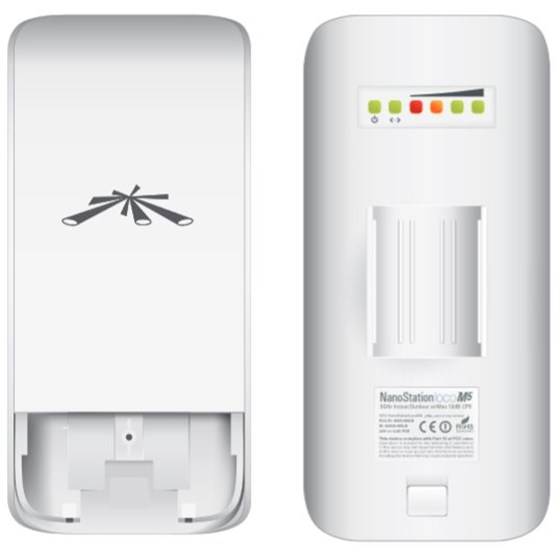 Ubiquiti NanoStation Loco M5, outdoor, 5GHz MIMO, 2x13dBi