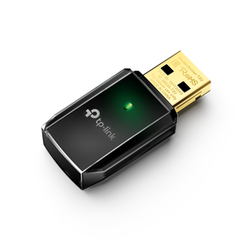 TP-Link Archer T2U, AC600 Dual-Band Wi-Fi USB adapter