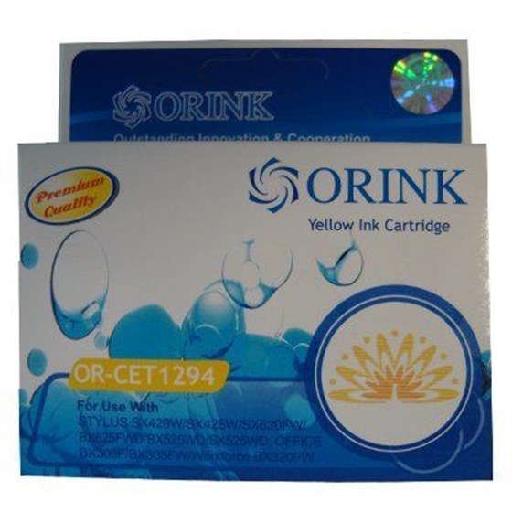 Zamjenska Tinta Orink Epson T1294 yellow P/N: ori-eps-t1294
