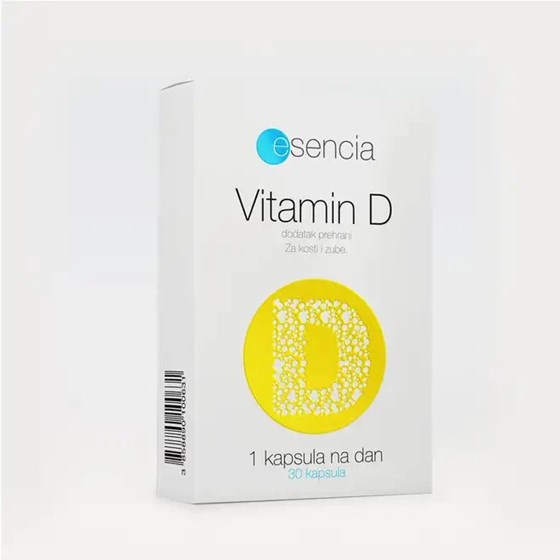 Esencia Vitamin D, 30 Kapsula 