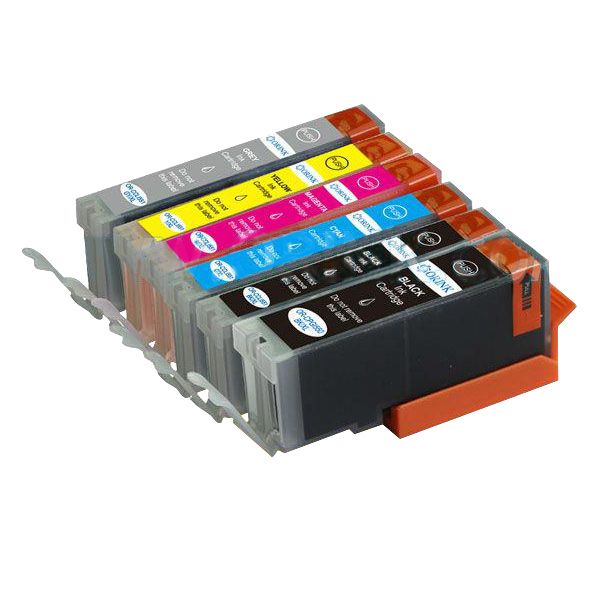 Zamjenska Tinta Orink Canon sa čipom 551GR XL Grey P/N: ori-can-cli551gr-c