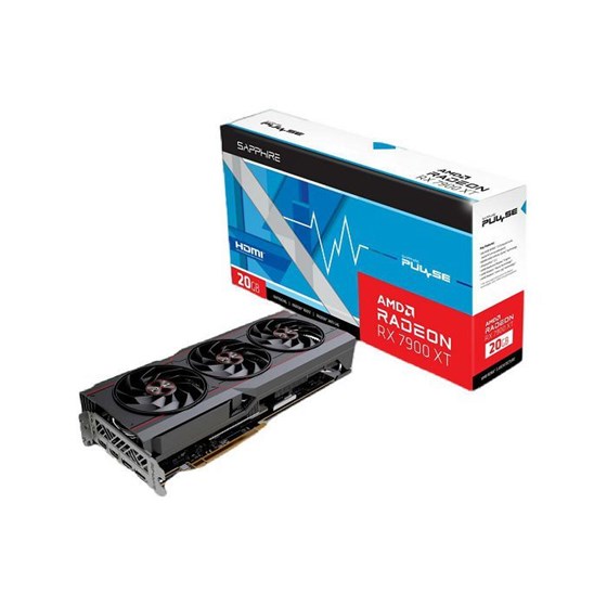 Grafička kartica Sapphire, AMD Radeon RX 7900 XT PULSE, 20GB GDDR6, 2x HDMI, 2x DisplayPort, 11323-02-20G