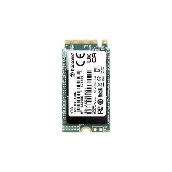 SSD 1TB Transcend M.2 MTE400S (M.2 2242) PCIe Gen3 x4 NVMe