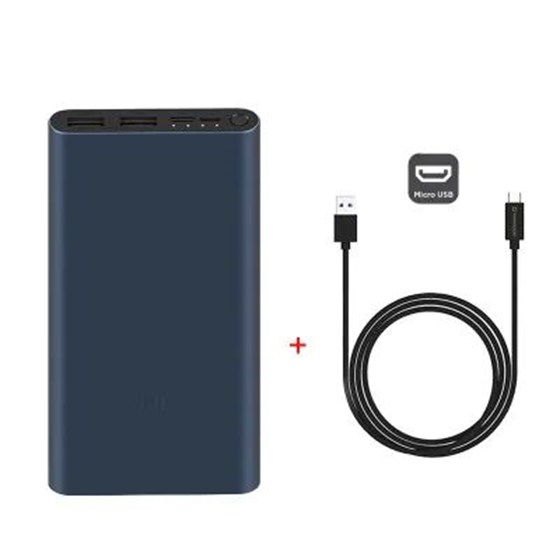 PowerBank Xiaomi Mi Power Bank 3b 10000mAh 18W fast Charge Crni P/N: VXN4274GL