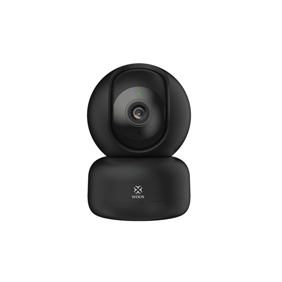 Woox Smart Wi-Fi PTZ kamera, Full HD 1080p, 360°, dvosmjerni audio, detekcija pokreta, IR, microSD, WooxHome app, Alexa & Google Assistant, crna