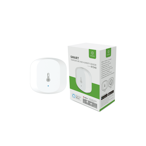 Woox ZigBee Smart Wi-Fi senzor vlage i temperature, WooxHome app, Alexa & Google Assistant