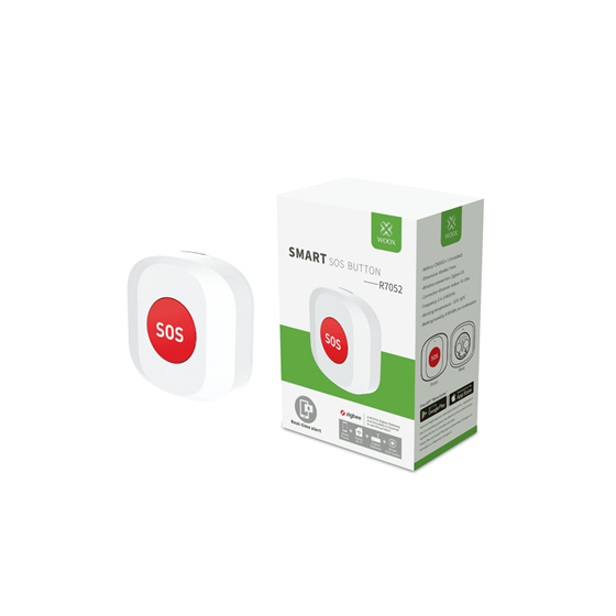 Woox ZigBee Smart Wi-Fi SOS tipka, WooxHome app, Alexa & Google Assistant