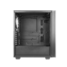 Kućište Chieftec Hunter 2, ATX, Bez napajanja, Kaljeno staklo, RGB, Crna, GS-02B-OP