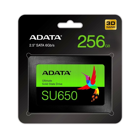 SSD 256GB Adata SU650 P/N: ASU650SS-256GT-R
