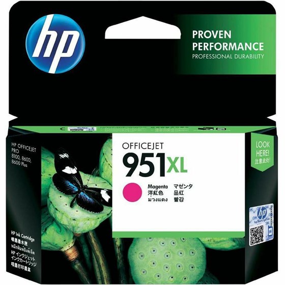 Tinta HP 951XL Magenta P/N: CN047AE 