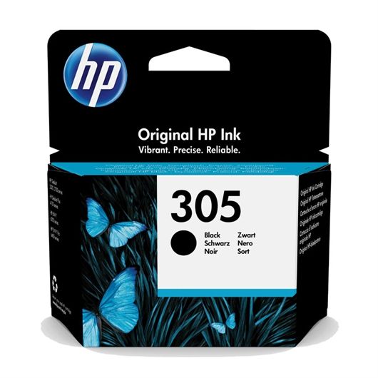 Tinta HP 305 Black P/N: 3YM61AE