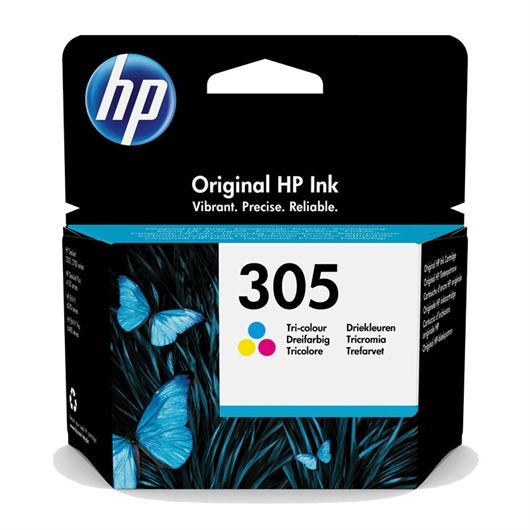 Tinta HP 305 TriColor P/N: 3YM60AE