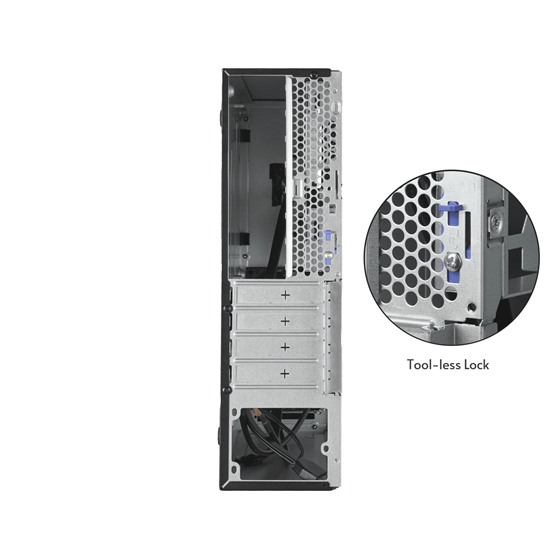 Kućište Chieftec Uni, mATX, 300W, Crna, BE-10B-300