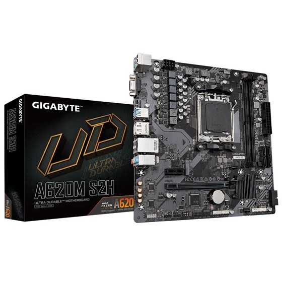 Matična ploča Gigabyte A620M S2H, AMD A620, Socket AM5, mATX, DDR5