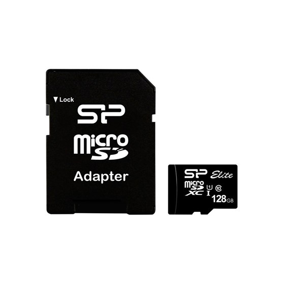 Memorija SD Micro Card 128GB SiliconPower Class 10 UHS-I Elite + adapter SD P/N: SP128GBSTXBU1V10SP