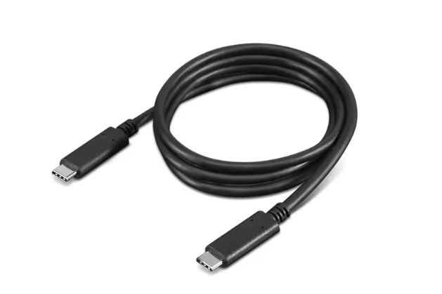 Kabel USB C - USB C 1m 10Gbps 100W Lenovo, 4X90U90619
