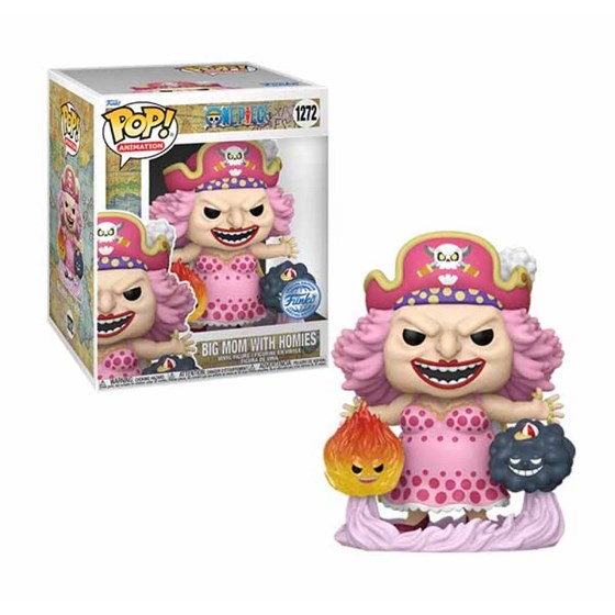 FUNKO POP ANIMATION: ONE PIECE - BIG MOM W/HOMIES 6" (SP)