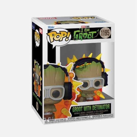 FUNKO POP MARVEL: I AM GROOT - GROOT W/ DETONATOR