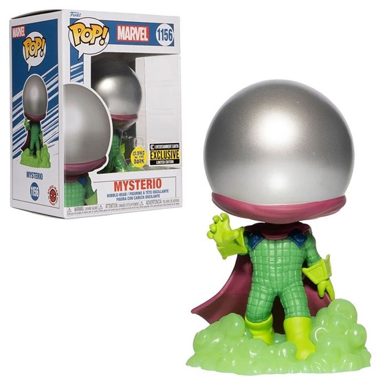 FUNKO POP: MARVEL - MYSTERIO (GLOW) (EXC)